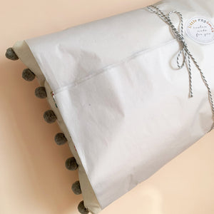personalised wedding, anniversary or couple cushion with floral letters