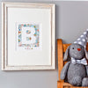 personalised stars Letter & name print in celestial design
