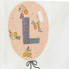 Personalised Baby Name balloon Wall Hanging