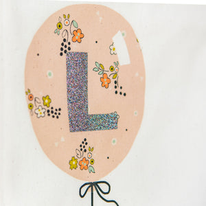 Personalised Baby Name balloon Wall Hanging