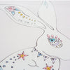 bespoke bunny rabbit print for kids