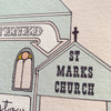 customised church print for christening