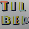 dance til bedtime art print