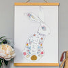 customised rabbit print gift for girls