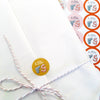 personalised moon & stars christening, baptism or naming day print gift