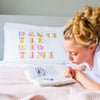 personalised dance til bedtime children's pillowcase