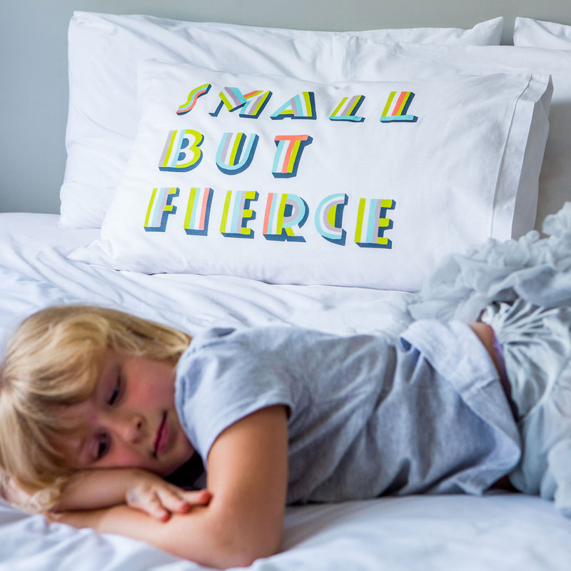 small but fierce children's pillowcase