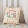 personalised baby name cushion