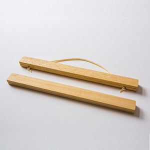 magnetic wooden poster hanger